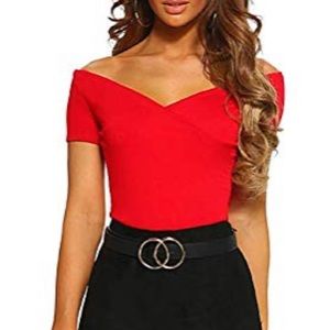 Off shoulder bodysuit